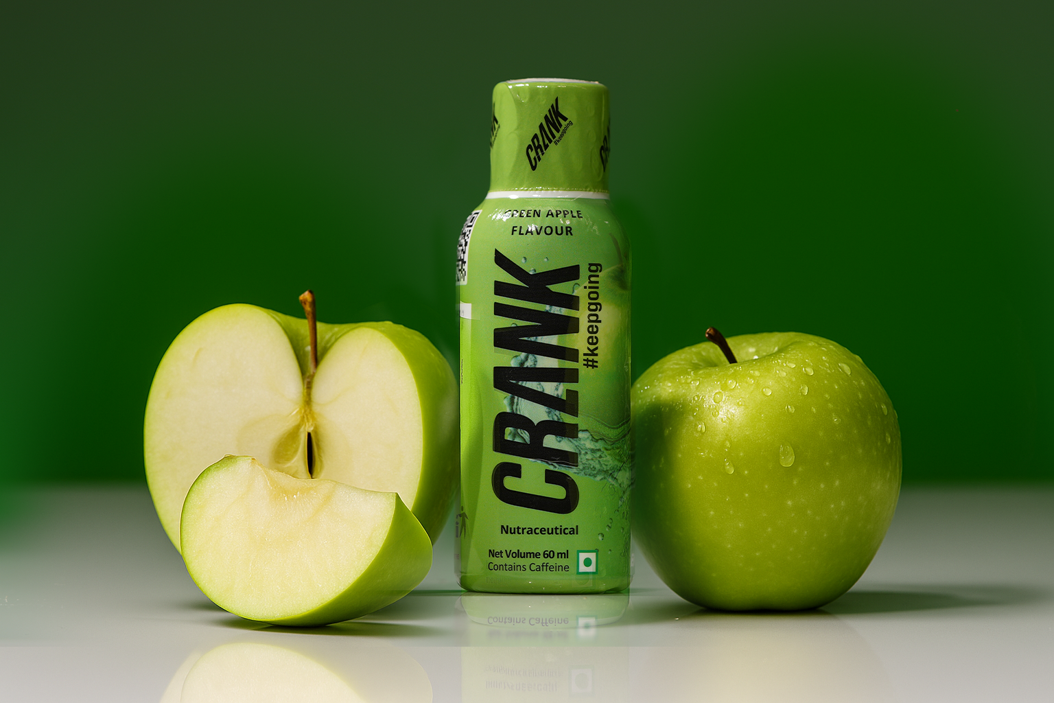 Crank Green Apple Flavour (12x60 ml)
