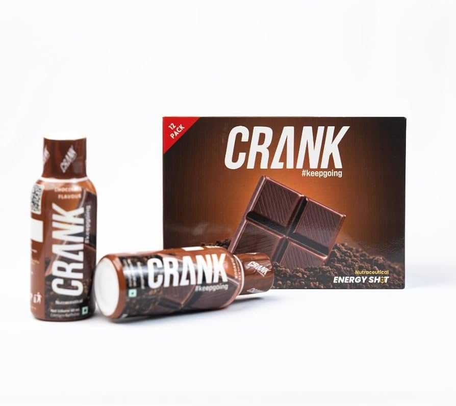 Crank Energy Shot - Chocolate