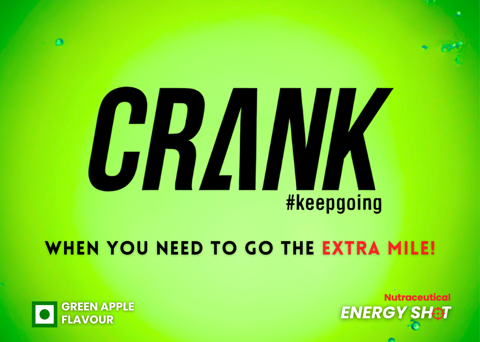 Crank Green Apple Flavour (12x60 ml)