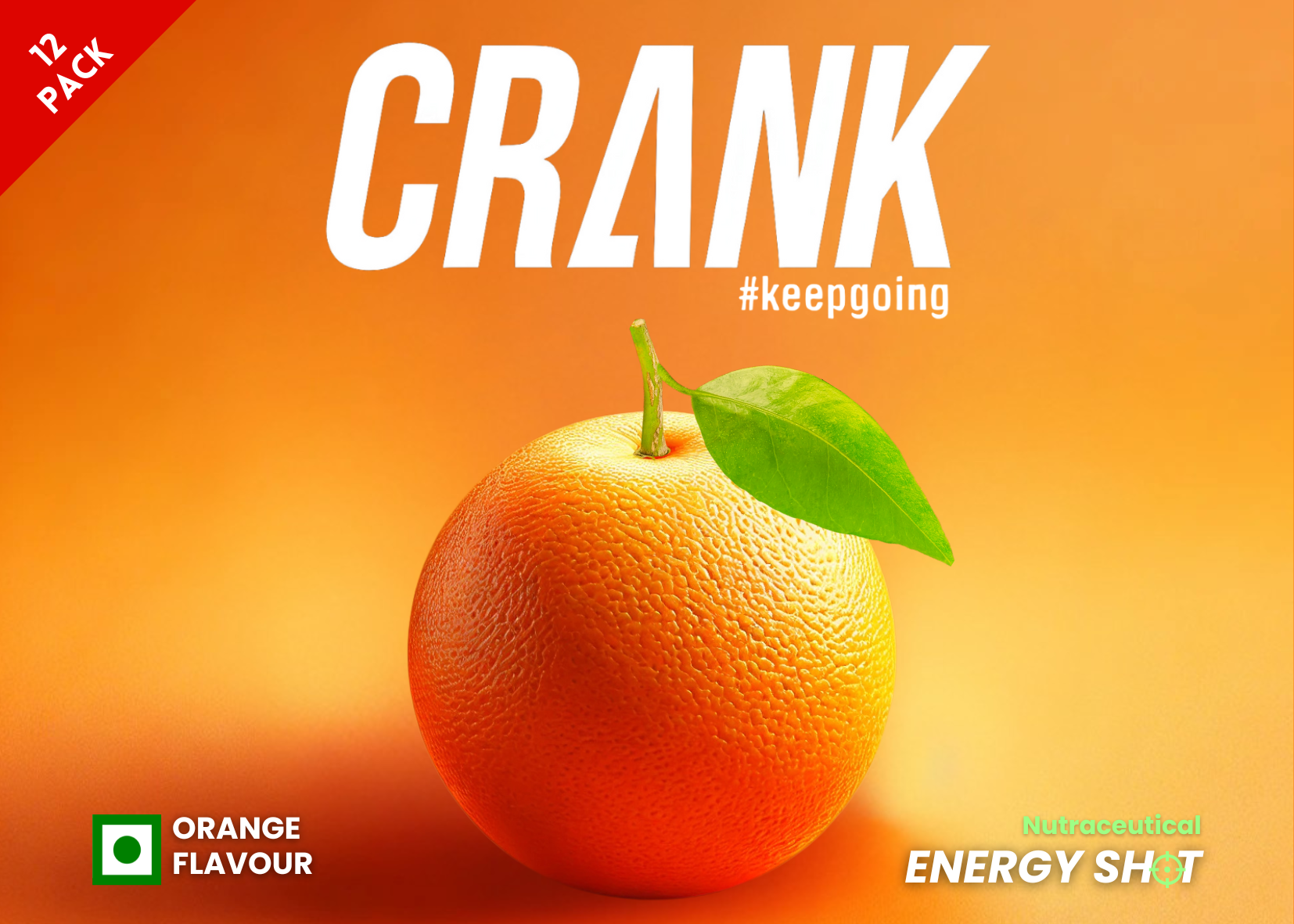 Crank Orange Flavour (12x60 ml)