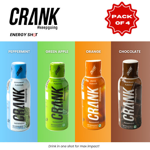 Crank Energy Shot - All Flavours