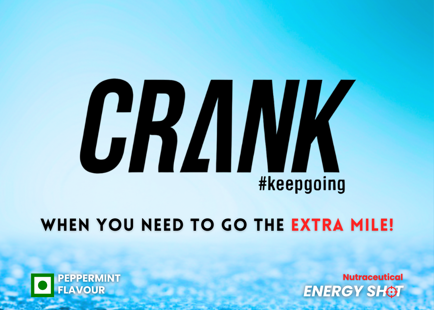 Crank Peppermint Flavour (12x60 ml)